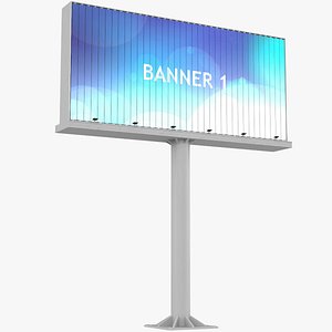 Billboard Three Rotating Banners
