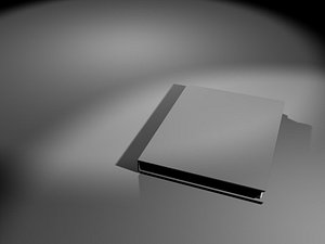 3D animation book opening