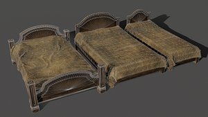 3D beds pbr