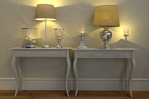 Tables, lamps and Lanterns