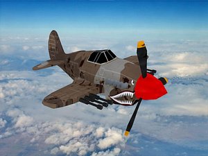3d fbx plane