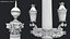 Street Lamp Columna Rostrata Hight Low Poly