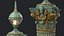 Street Lamp Columna Rostrata Hight Low Poly