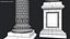 Street Lamp Columna Rostrata Hight Low Poly