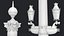 Street Lamp Columna Rostrata Hight Low Poly