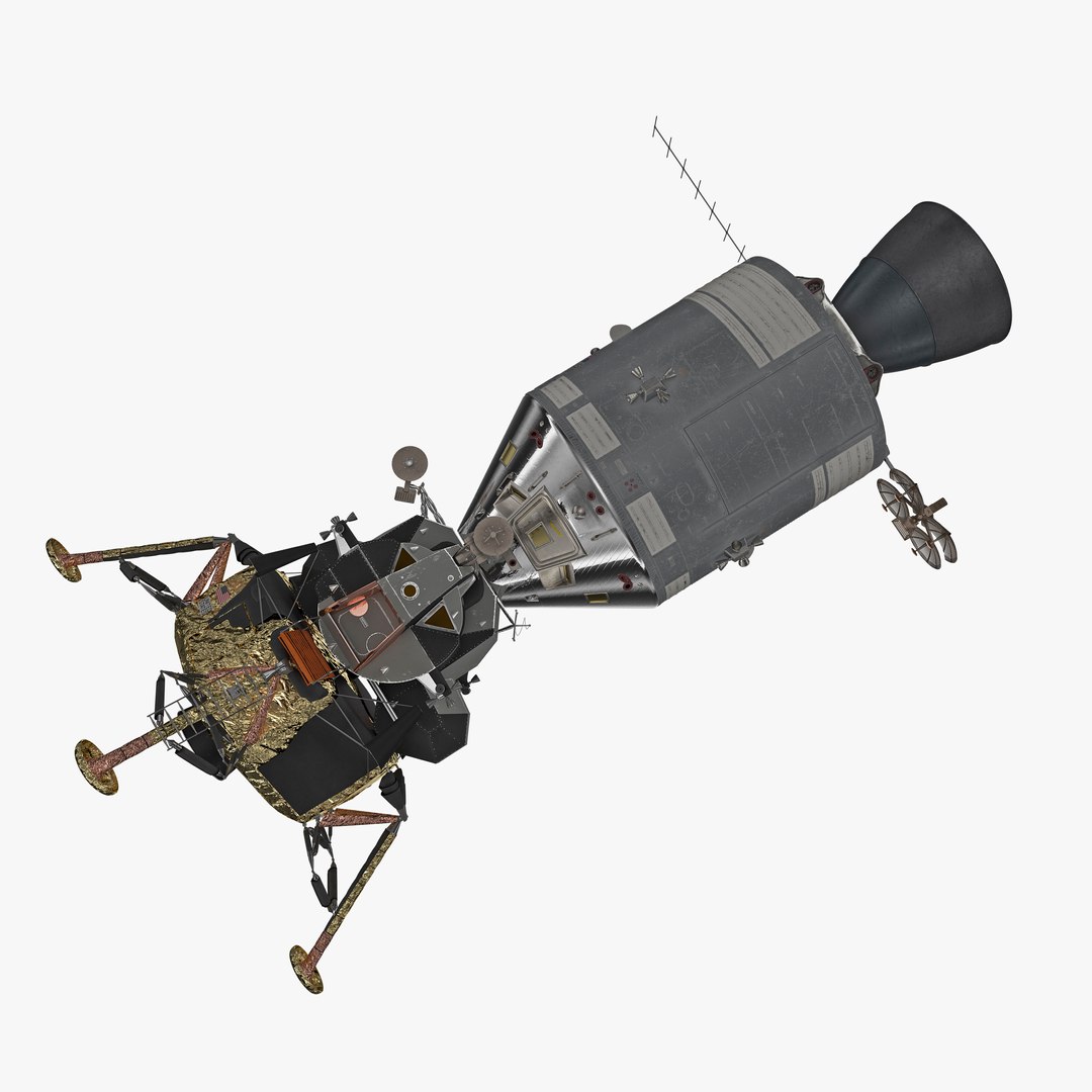 3D Model Apollo Spacecraft Space - TurboSquid 1541021