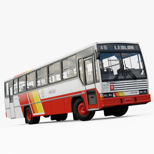 1989 Caio Padron Vitória Alpha MB OF-1315 Modelo 3D - TurboSquid