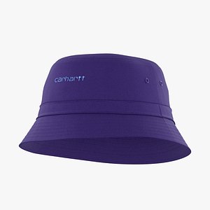 Carhartt Script Bucket Hat Razzmic Icy Water