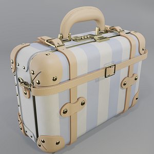 3D Steamline Illustrator Vanity Blue model