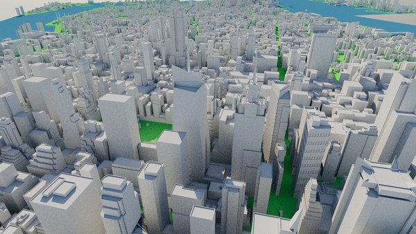 New York 3D Model 3D