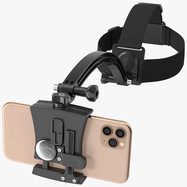 3D head mount smartphone holder - TurboSquid 1700540