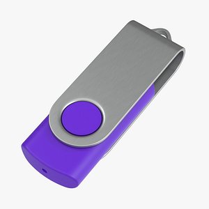 promotional usb stick mockup 3D model