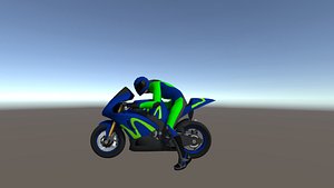 3D racing bikes model