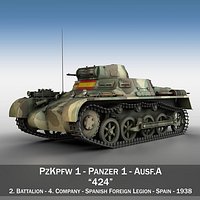 PzKpfw 1 - Panzer 1 - Ausf. A - 424