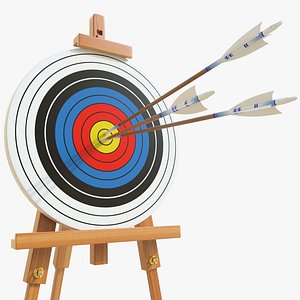 Target with arrows 01