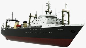 3D model Fishing Trawler Polaris