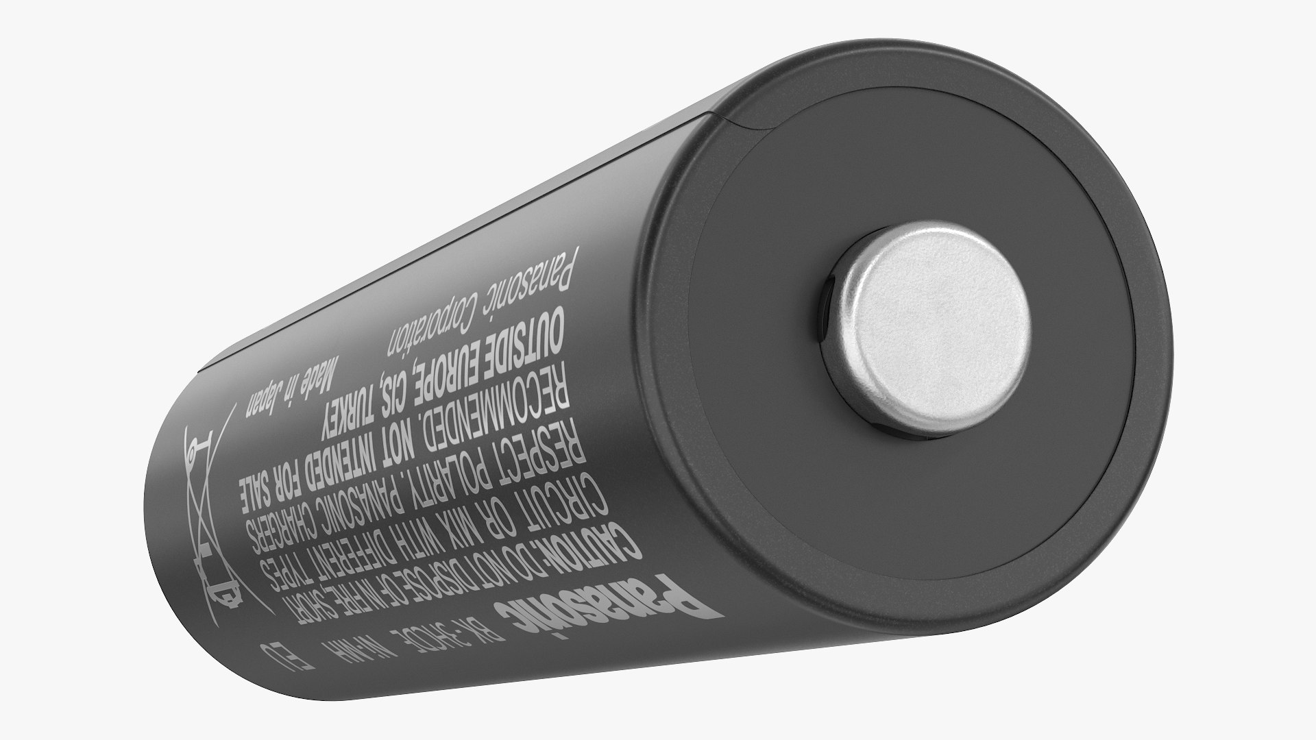 Eneloop Pro Batteries 3D Model TurboSquid 1952660