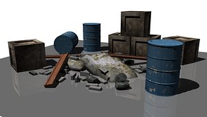 debris 3d model