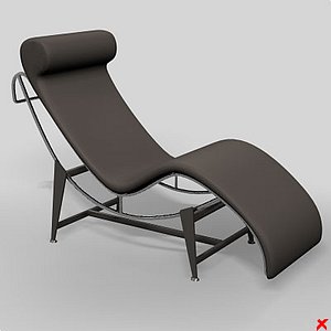 3dsmax chaise longue