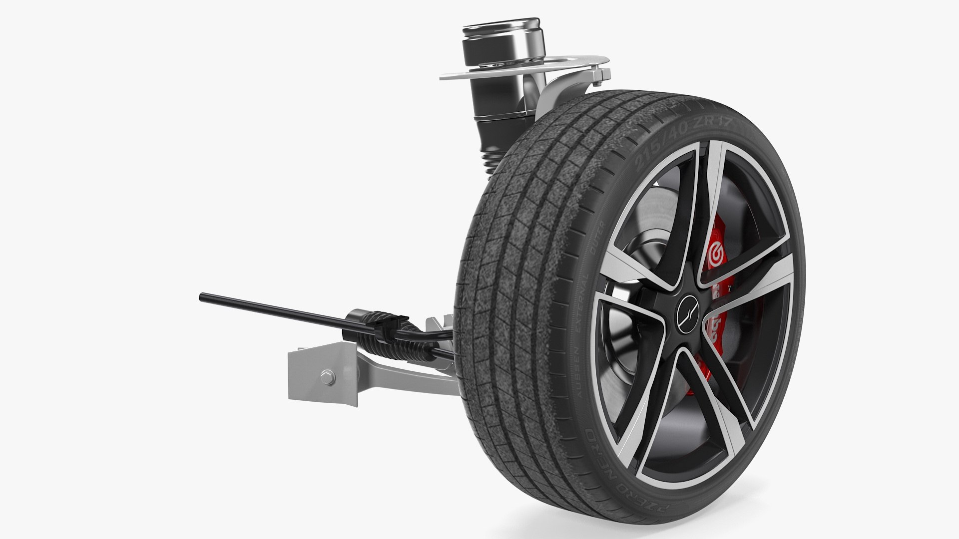 Sony Vision S Front Wheel 3D model preview