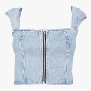 Zipper Jeans Top Remastered