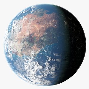 Cold Alien Planet 16K