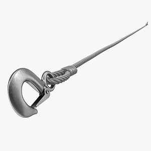 Emergency Towing Steel Wire Rope with Hooks 3m