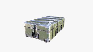 3D Military Chest 3D model model