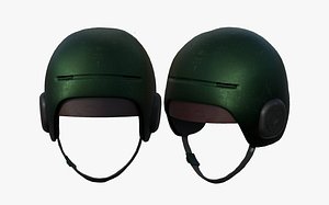 3D helmet sci fi model
