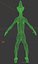 free funny alien rigged 3d model