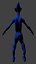 free funny alien rigged 3d model