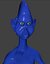 free funny alien rigged 3d model