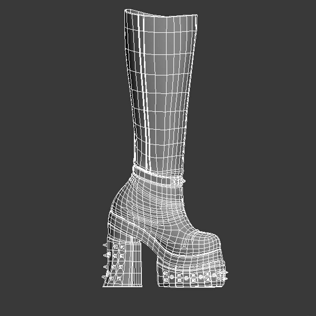 Warrior Boots Designed 3ds