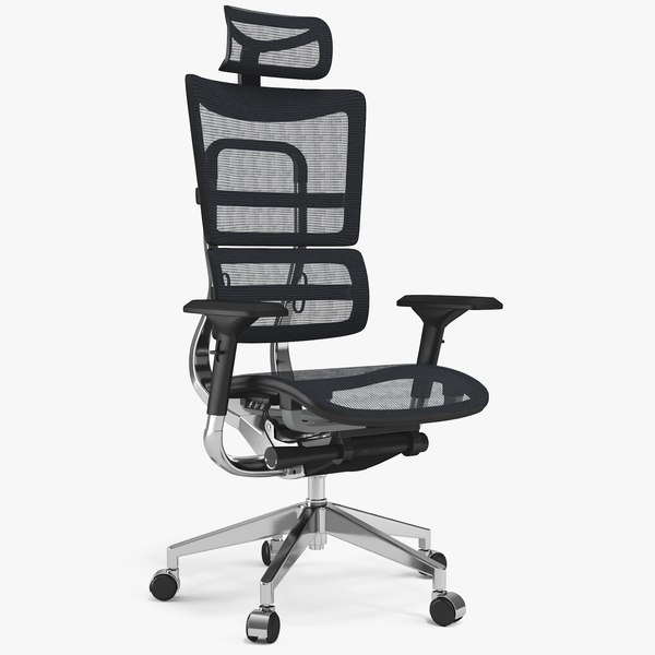 Office Chair 09 - 8K PBR Textures model