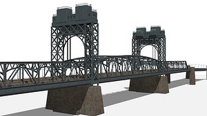 Robert F Kennedy Bridge 3D model