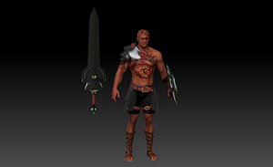 3D zbrush ztl model