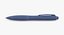 Pluma de tinta promocional maqueta 02 azul