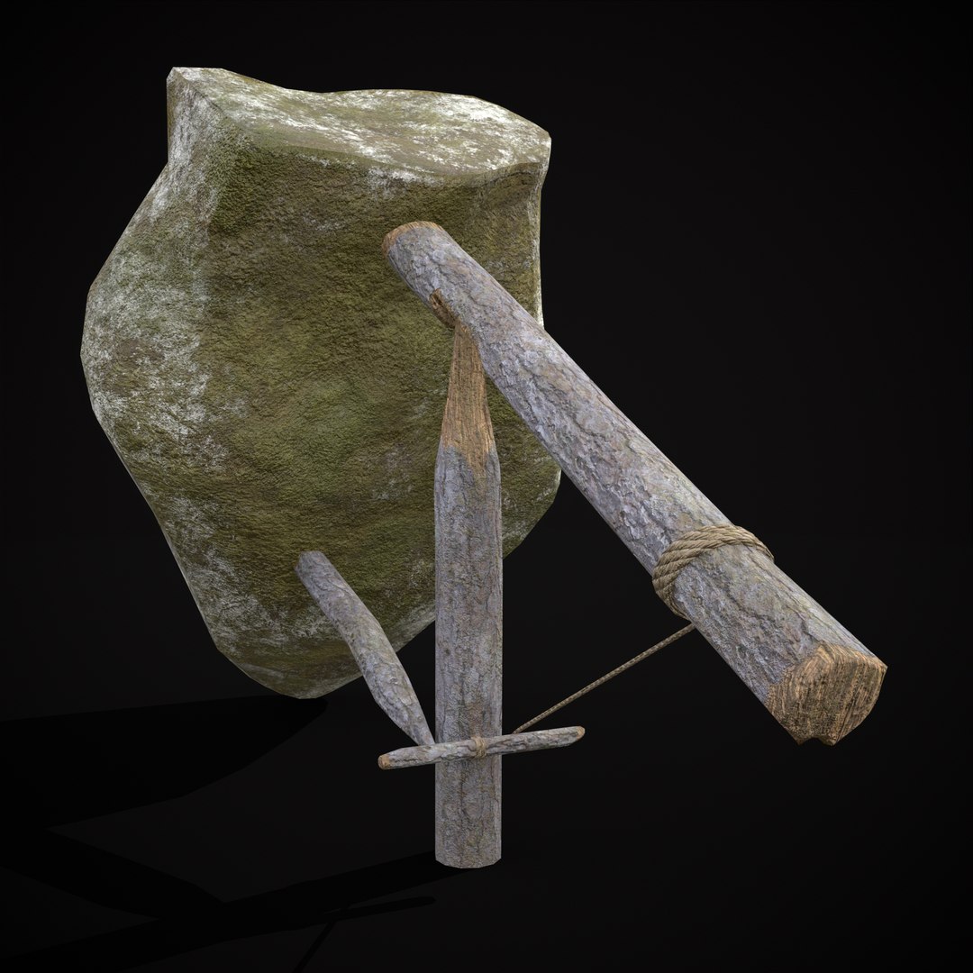 Dead Fall Trap 3D Model - TurboSquid 2092254