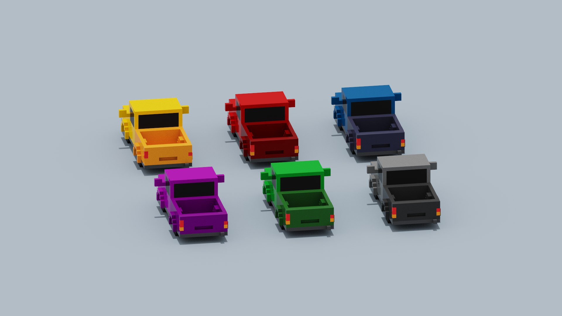 Voxel Pickup Truck Collection model https://p.turbosquid.com/ts-thumb/ih/RPod4H/tl/spin202208291745090007/png/1661786120/1920x1080/fit_q87/2c0b30a9dcce74e0b7b3d82987f5a80cbc31954f/spin202208291745090007.jpg