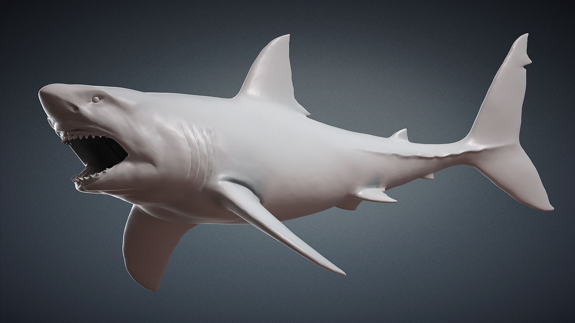 Great White Shark Attack 3D Model - TurboSquid 1713259