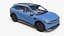 SUV Zeekr 7X Performance azul océano