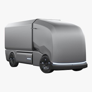 Future Autonomous Truck 2050 3D model