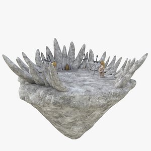 Floating Island 3D model