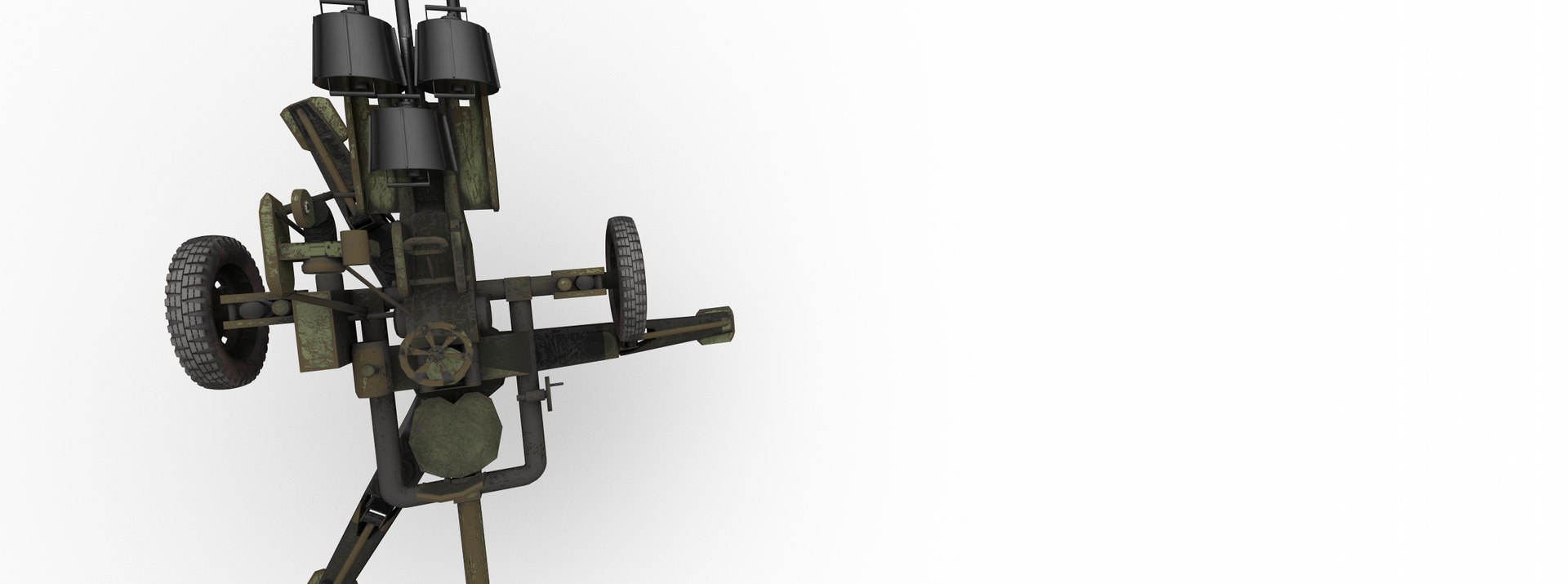 3D M55a4 Yugoslavian 20mm - TurboSquid 1642517