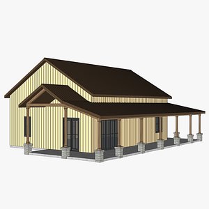 Barndominium House-97 3D model