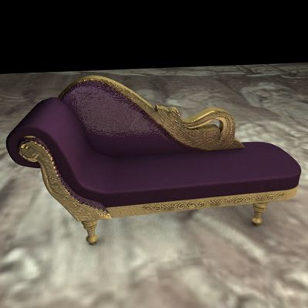 Antic Sofa Armchair 3d Model