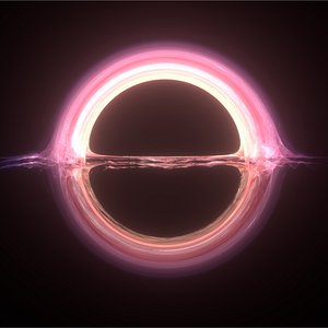 3d models project for a black hole