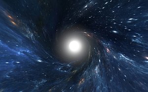 Wormhole Black Hole 3D model
