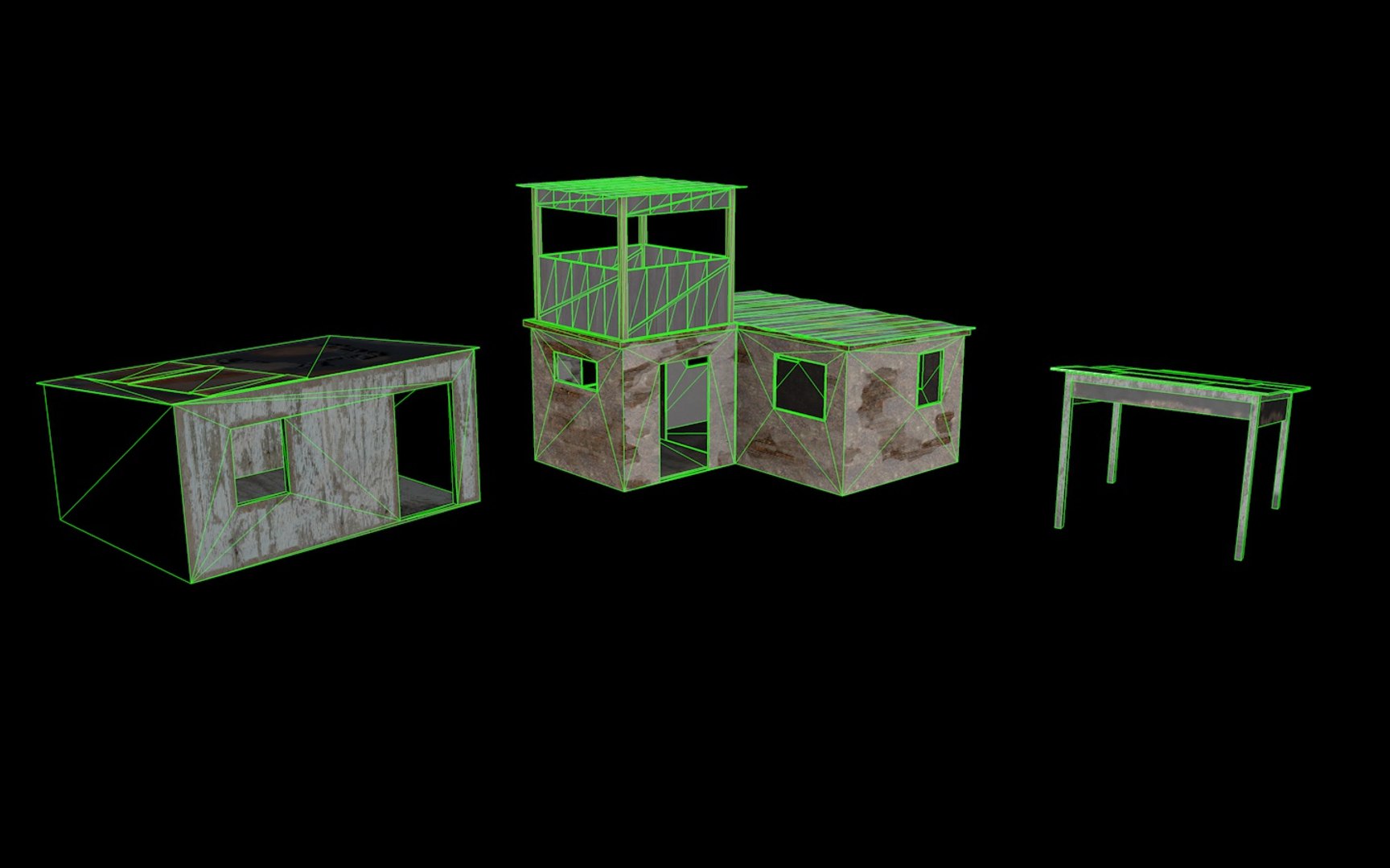 Security Post 3D Model - TurboSquid 1677317