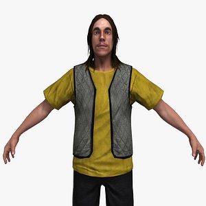 Grunge Man (Rigged)